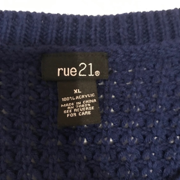 Rue 21 crocheted sweater - Picture 3 of 3